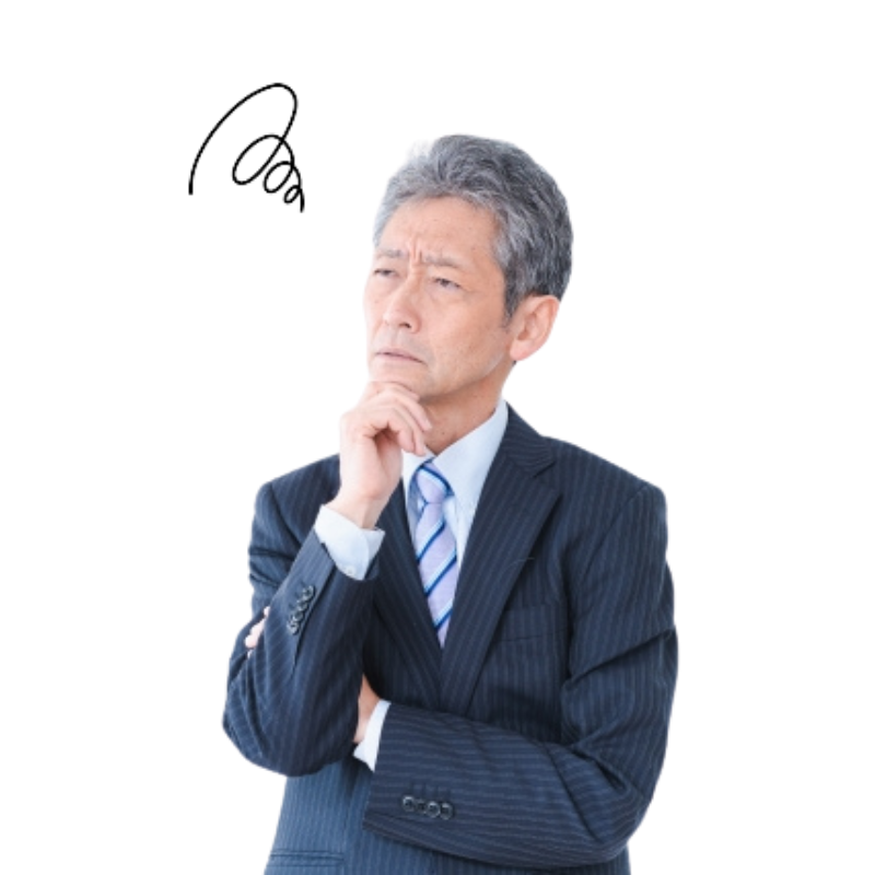 不安がる運送会社の運行管理者や経営者の男性。タイヤ脱落事故、安全対策を考えている。